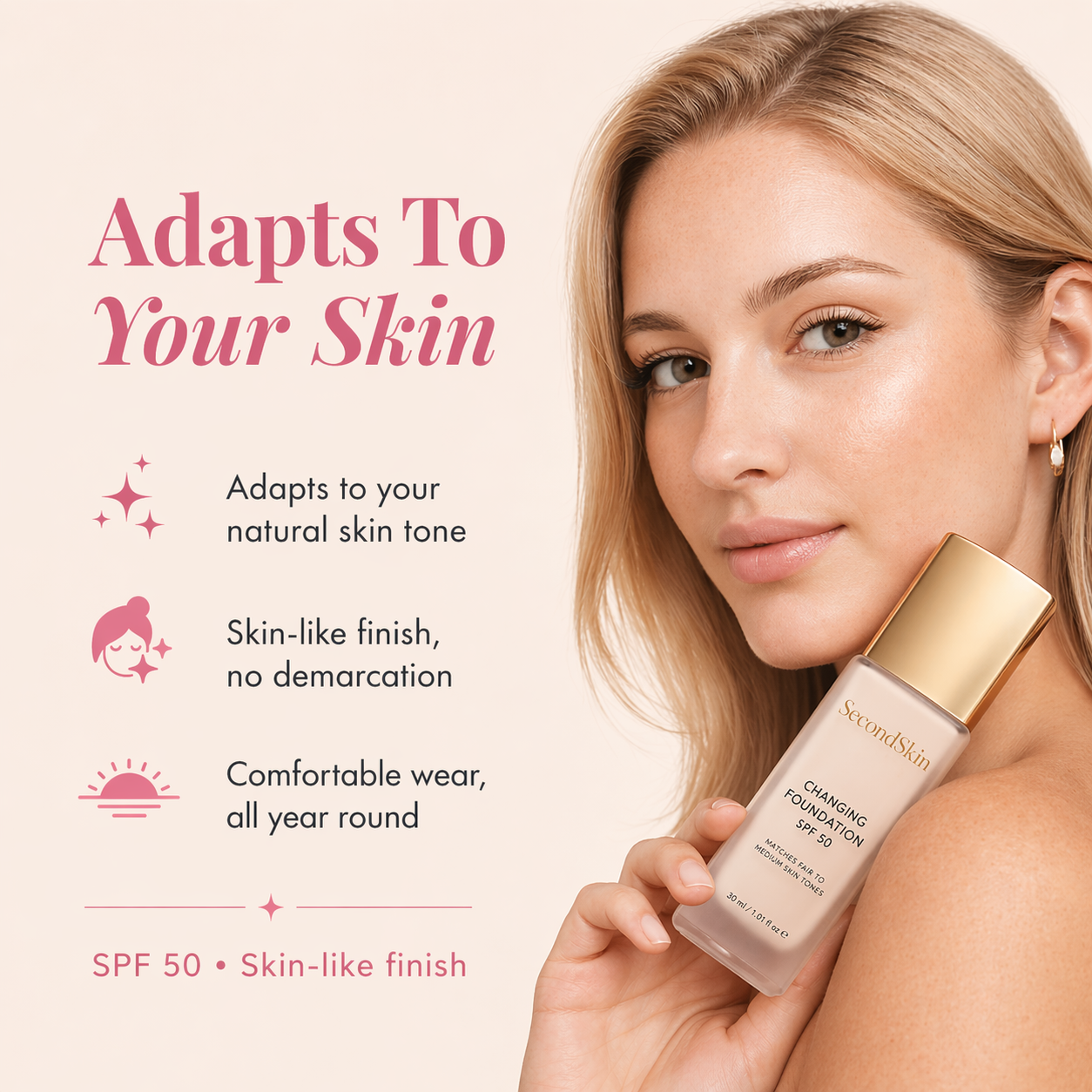 SecondSkin Changing Foundation — carrousel produit résultats